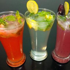 Strawberry Grapes mojitos A picture of Strawberry Grapes mojitos.