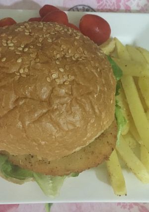 صورة لوصفة برغر 🍔