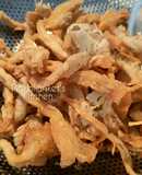Deep Fried Oyster Mushrooms