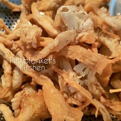 A picture of Deep Fried Oyster Mushrooms.