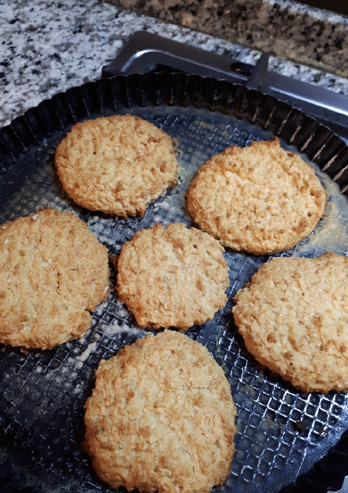 Una foto de Galletas de avena y miel