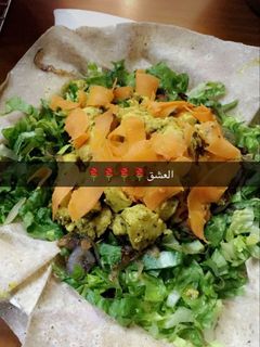 صورة لوصفة سلطه الدجاج بالزعتر والبصل