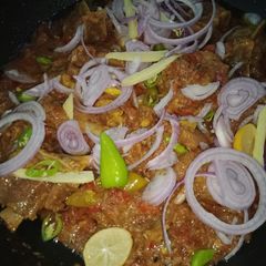 Mutton Achaar Meat. Bakry ka achaar gosht A picture of Mutton Achaar Meat. Bakry ka achaar gosht.