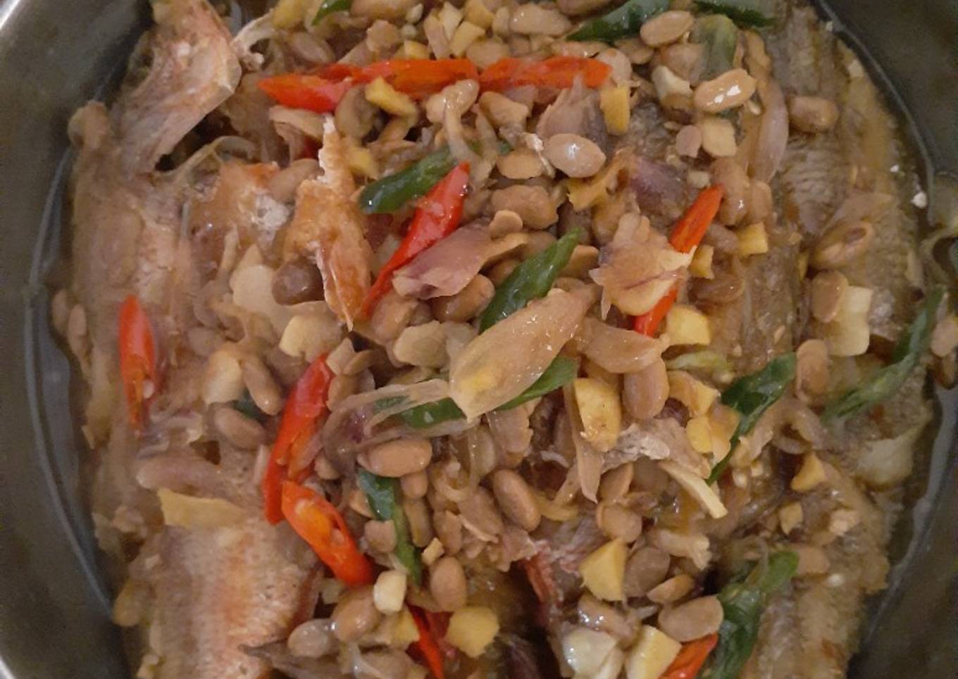 Ikan masak tauco khas bangka