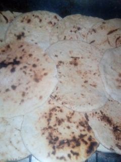 صورة لوصفة خبز الطاسه