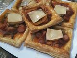 Pizza puff pastry ala intan
