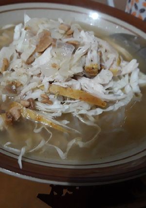Foto resep Bubur sop ayam cirebon