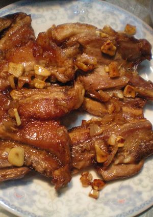 Hình của món [PINOY] Inihaw na Liempo (BBQ Marinated Pork Belly).