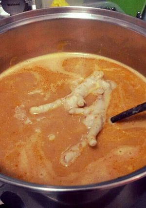 รูปของ น้ำยากะทิตีนไก่