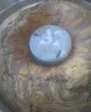 Torta de chocolate marmoleada con vainilla