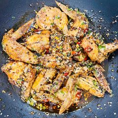 A picture of FireKissed wings.