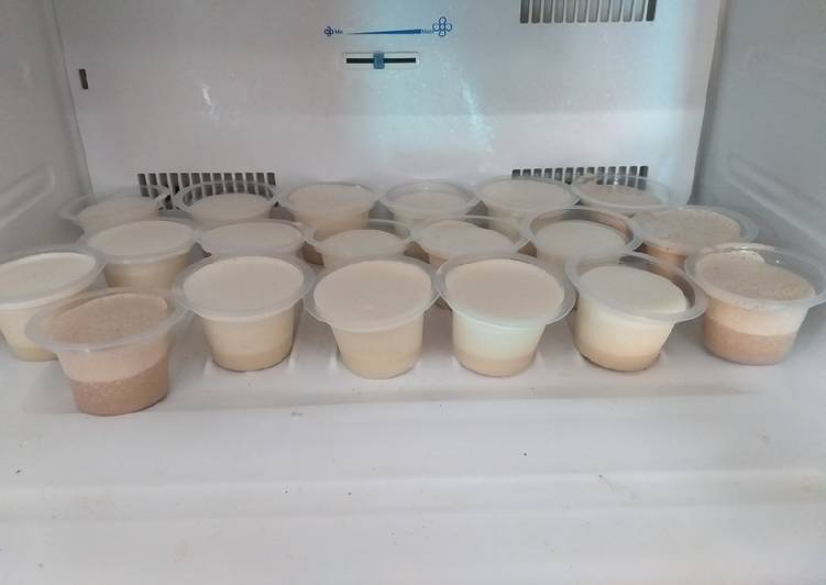 Langkah Mudah untuk Menyiapkan Es krim homemade menggunakan blender, Lezat Sekali