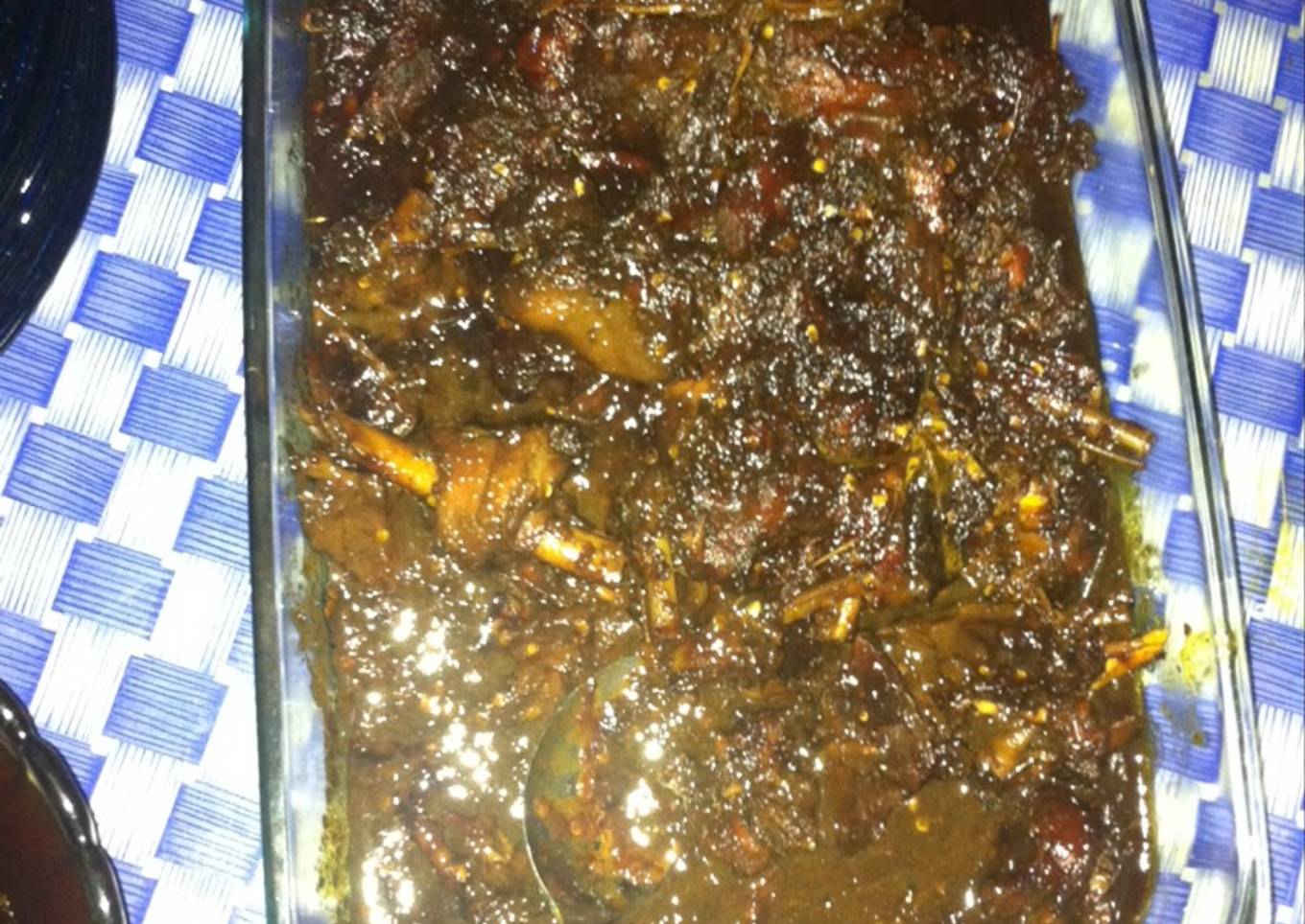 Bebek Bumbu semur pedas