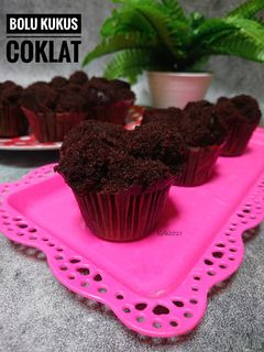 Foto resep Bolu Kukus Coklat Eggless, no mixer