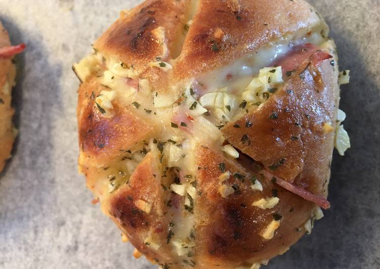 Korean Garlic Bread (tanpa cream cheese)