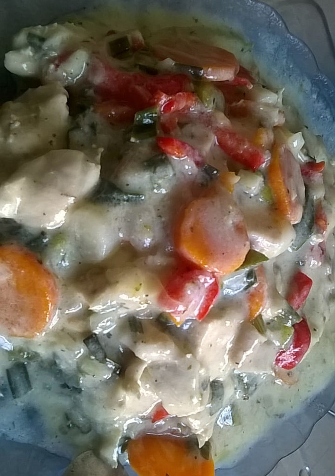 Una foto de Arroz Integral con Supremas de Pollo a los 4 Quesos