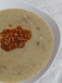 عکسی از دستور حلیم با بلغور گندم