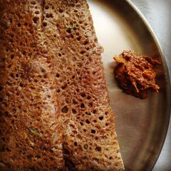 A picture of Instant Ragi Dosa.