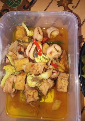 Foto resep Cumi tahu saos tiram
