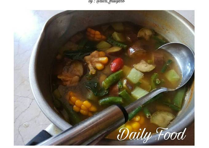 Sayur Asem 5 menit, mudah, cepat dan Segar