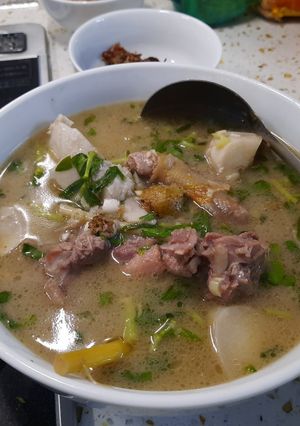 Hình của món Vịt om sấu.