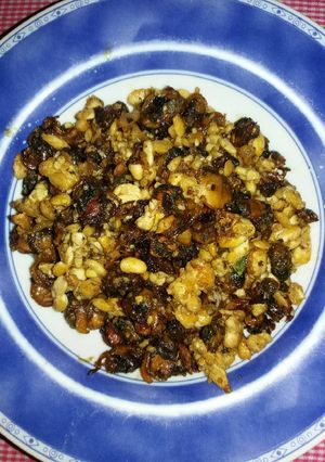 Foto resep Kering kerang tempe geprek