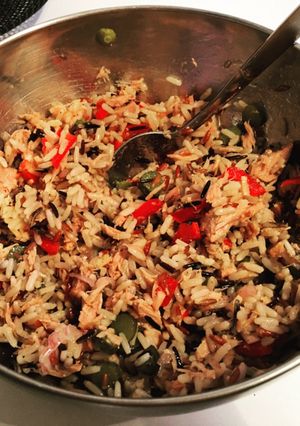 Une photo de Salade simple aux 3 riz