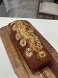 Budín de banana y dulce de leche