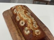 Una foto de budin de bananas