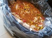A picture of pinto beans crockpot