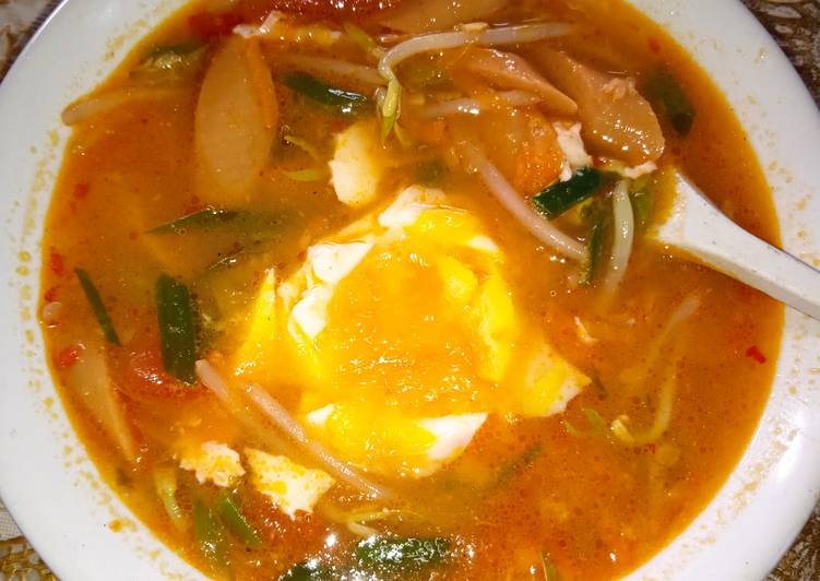 Resep Sup Telur Sosis Enak dan Antiribet