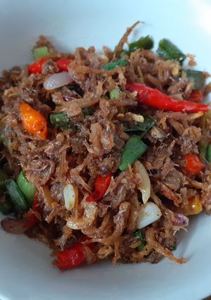 Foto resep Ikan Jambrong Tumis Pedas