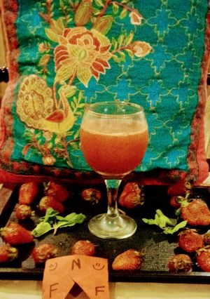 A picture of Strawberry Margarita.