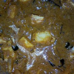 Coconut milk Paneer gravy A picture of Coconut milk Paneer gravy.