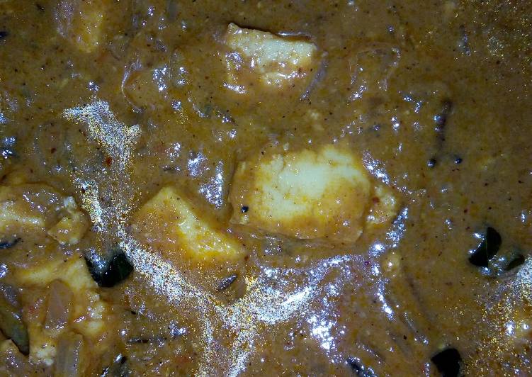 Coconut milk Paneer gravy