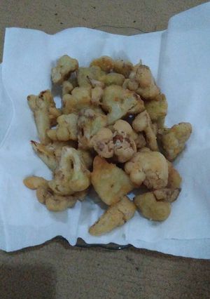 Foto resep Kembang kol goreng tepung