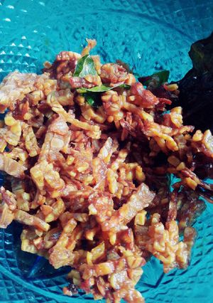 Foto resep Kering tempe manis#BikinRamadanBerkesan
