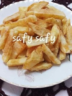 صورة لوصفة بطاطس مقلية بالحليب