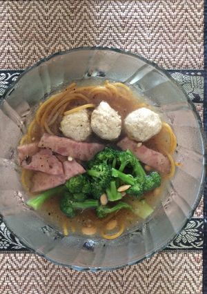 รูปของ ราดหน้าเส้นสปาเก็ตตี้