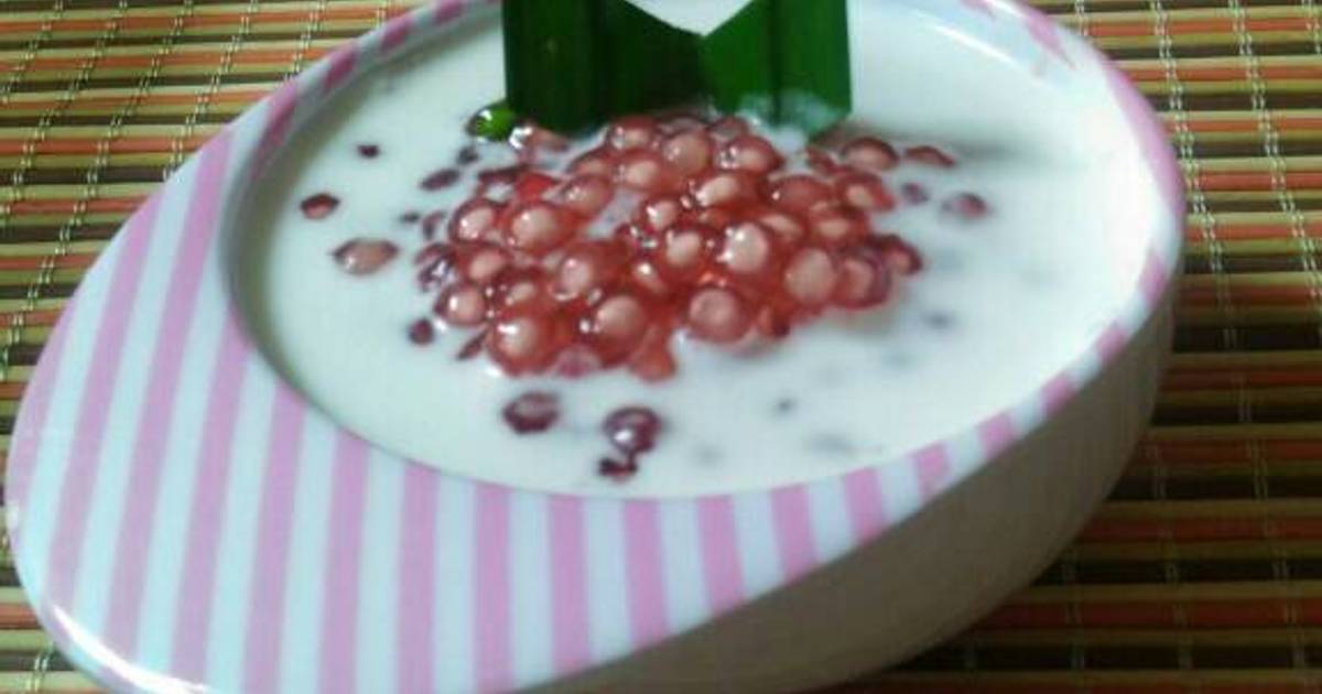 Resep Bubur Mutiara Merah Putih Oleh Fitriani Sri Rejeki Cookpad