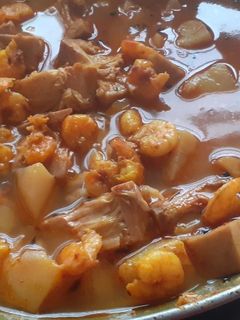 এঁচোড় আলু চিংড়ি (enchor alo chingri recipe in Bengali) রেসিপির প্রধান ছবি