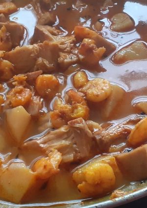 এঁচোড় আলু চিংড়ি (enchor alo chingri recipe in Bengali) রেসিপির প্রধান ছবি