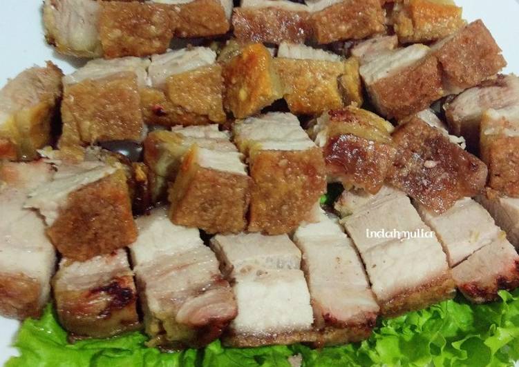 Resep Siobak / Roasted pork belly yang Lezat Sekali