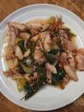 Cah Kangkung Cumi Asin