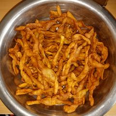 A picture of Moong Dal Twisties Snack | Moong Dal Namak Pare Recipe.