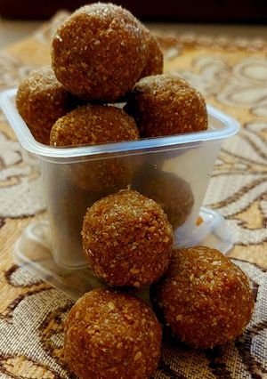 A picture of Tilkut Laddu (Makar Sankranti Special).