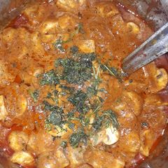 Mushroom masala A picture of Mushroom masala.