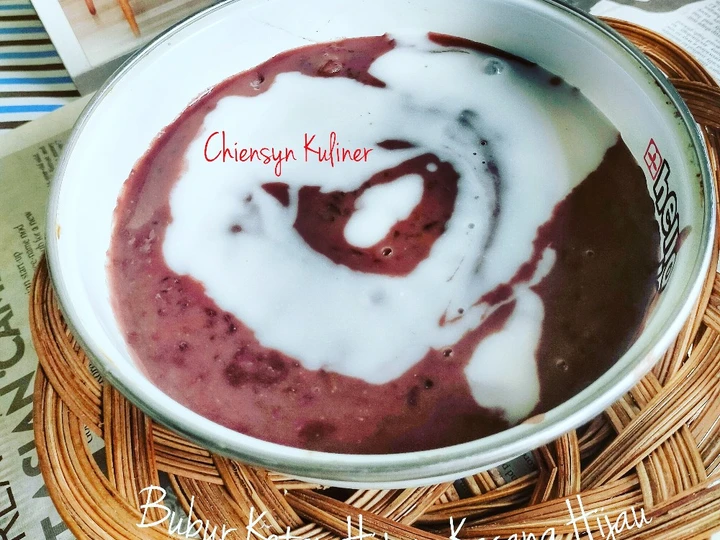 Cara Gampang Membikin Resep Bubur Ketan Hitam Kacang Hijau yang Menggugah Selera Anti Ribet, Uenak Banget