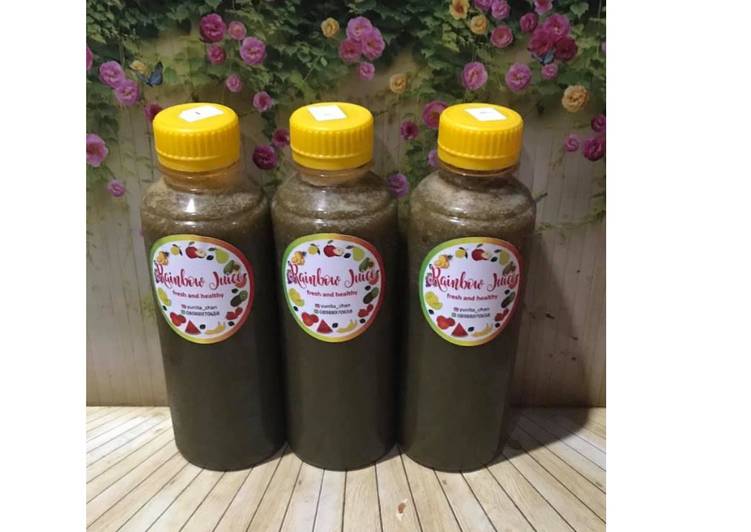 Cara Gampang Membuat Diet Juice Cranberry Papaya Cantaloupe Lemon Moringa yang Menggugah Selera