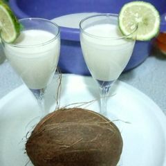Coconut milk A picture of Coconut milk.